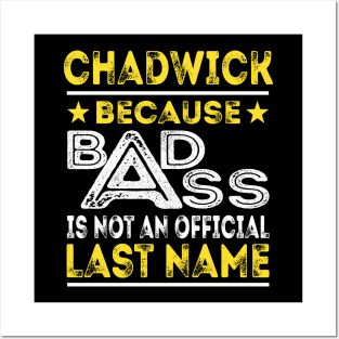 CHADWICK Posters and Art